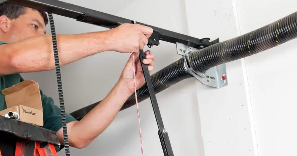 The Basic Job of a Garage Door Spring