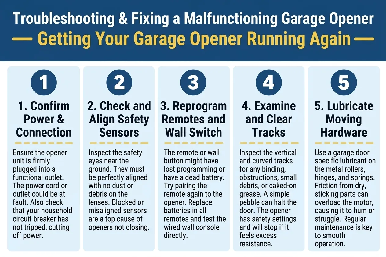 Getting Your Opener Running Again