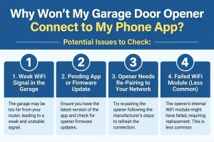 Why Won't My Garage Door Opener Connect to My Phone App